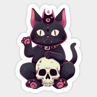 Demon Kitty Sticker